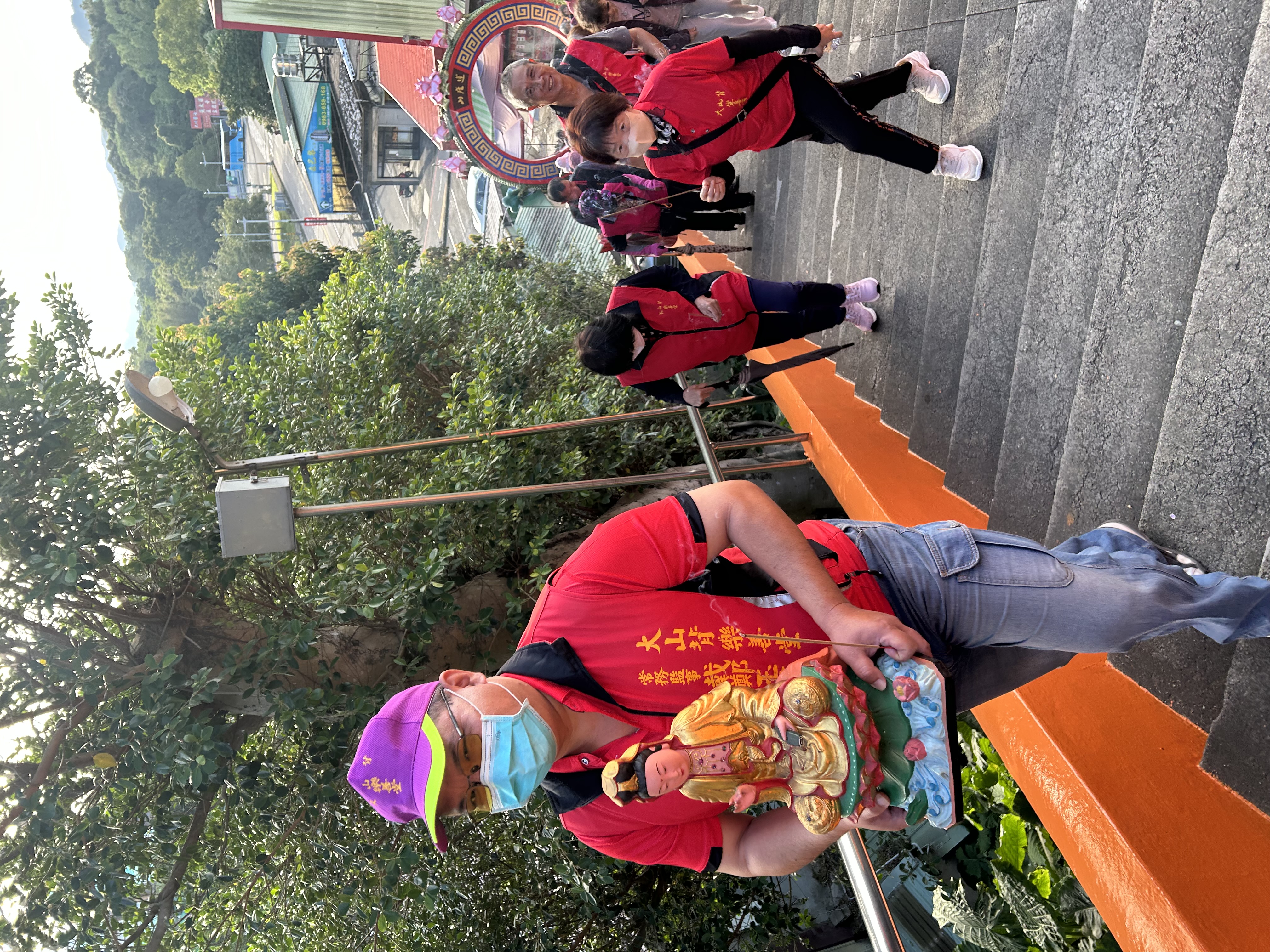 新竹縣橫山鄉豐鄉村社區發展協會辦理宗教禮俗文化交流及自然生態環境教育宣導活動 / 觀世音回娘家進香活動